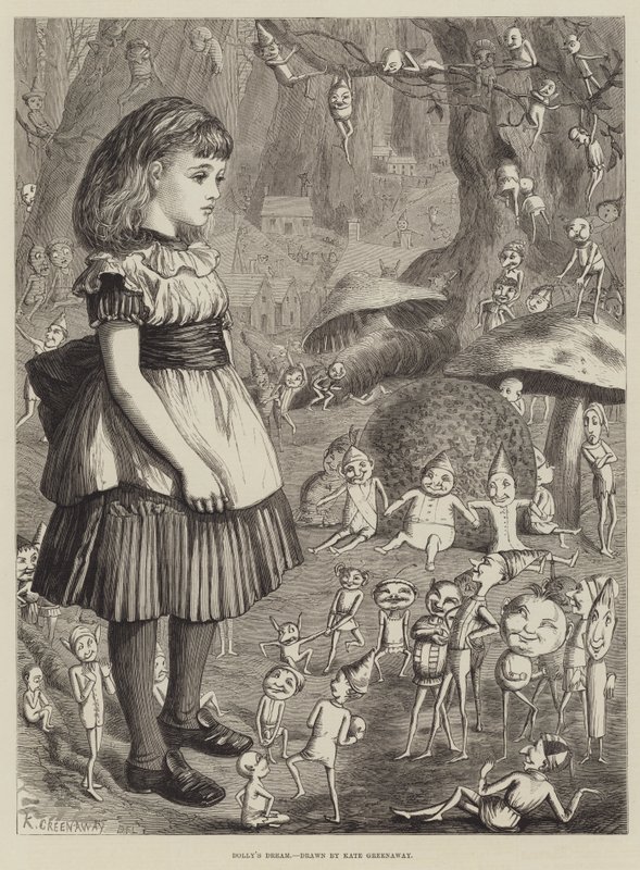 Il Sogno di Dolly da Kate Greenaway