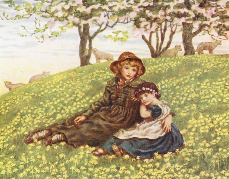 Fratello e sorella da Kate (after) Greenaway
