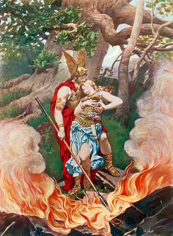 Valchiria, Atto III scena ii da Konrad Dielitz