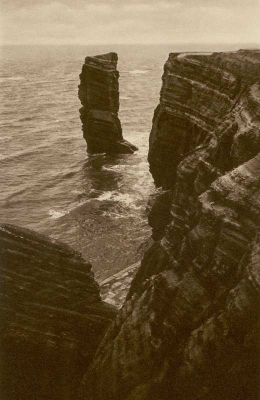 Helgoland (foto in b/n) da Kurt Hielscher