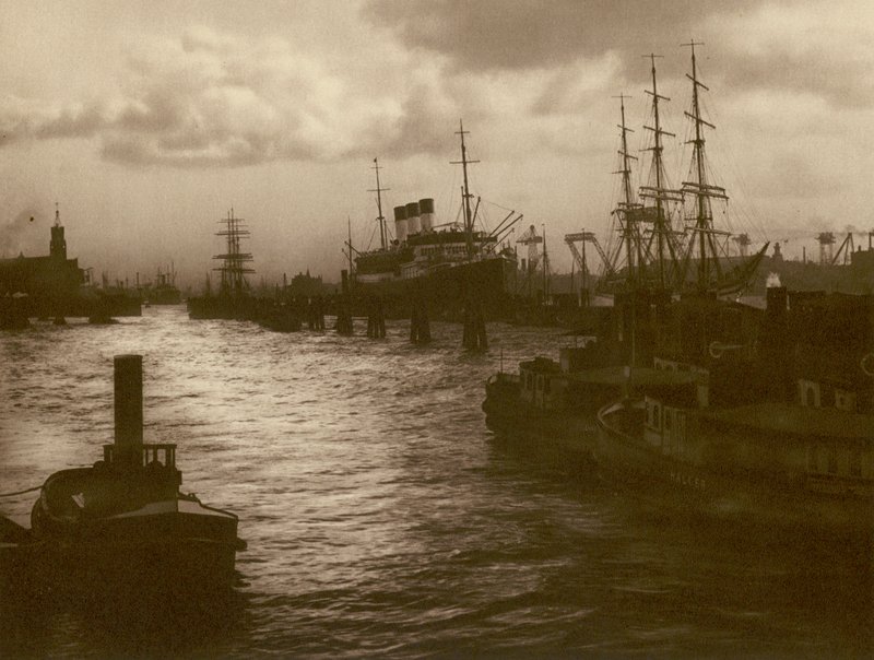 Im Hamburger Hafen da Kurt Hielscher