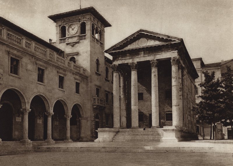 Italia: Polo, Tempio Augusteo da Kurt Hielscher