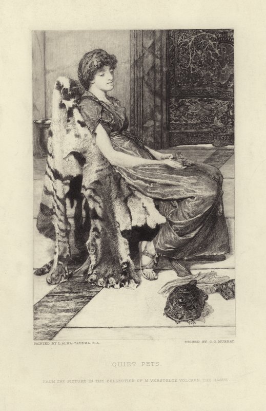 Animali Tranquilli da Lawrence Alma Tadema