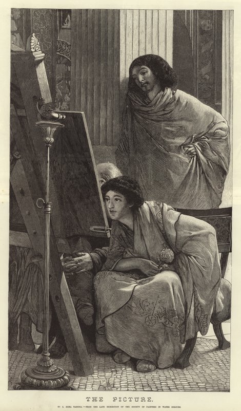Il quadro da Lawrence Alma Tadema