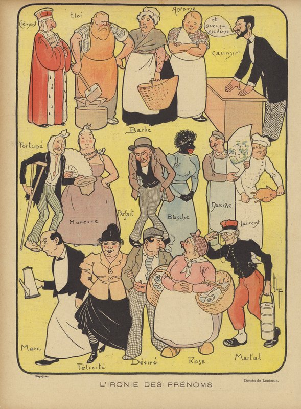 Illustrazione per Le Rire da Leon Lebegue