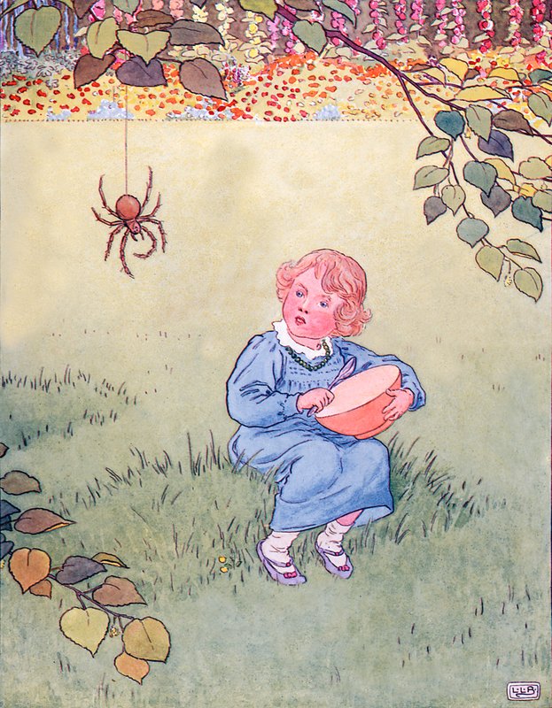 La piccola Miss Muffet da Leonard Leslie Brooke