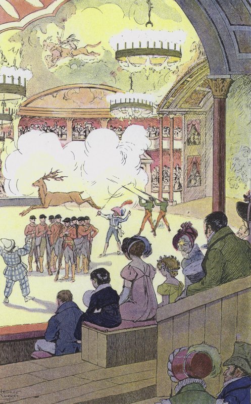 Al Circo Franconi da Leonce Burret