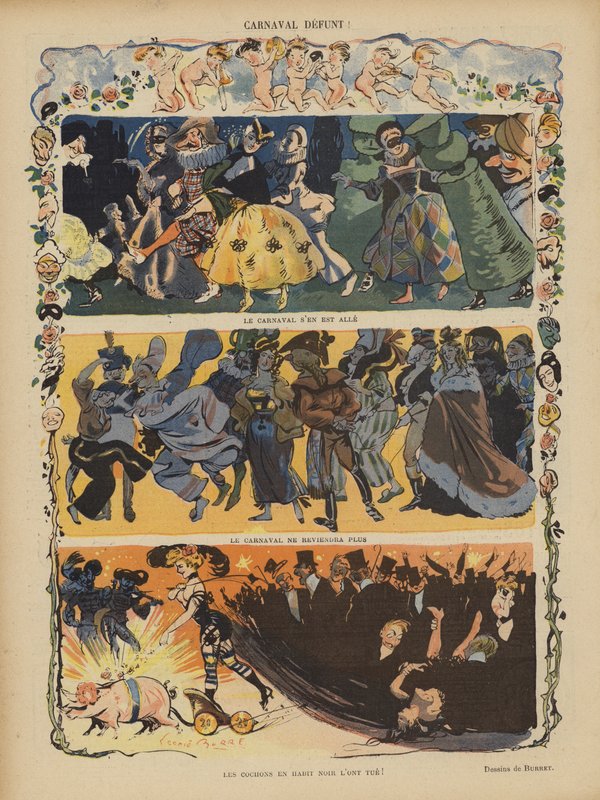 Illustrazione per Le Rire da Leonce Burret