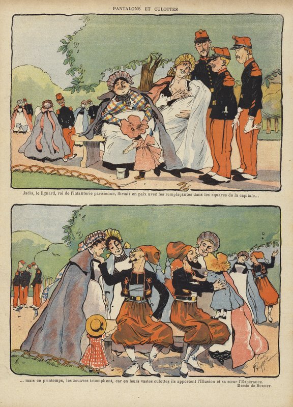 Illustrazione per Le Rire da Leonce Burret