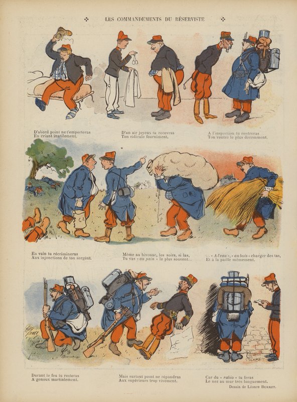 Illustrazione per Le Rire da Leonce Burret