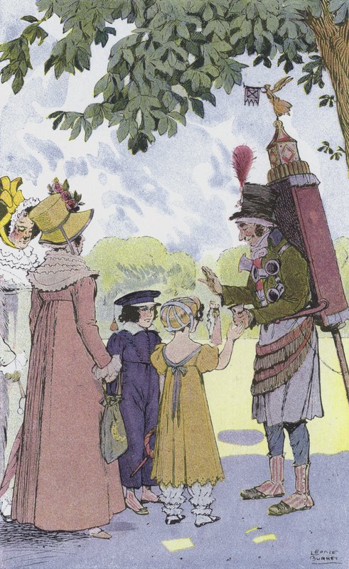 Il venditore di rinfreschi da Leonce Burret