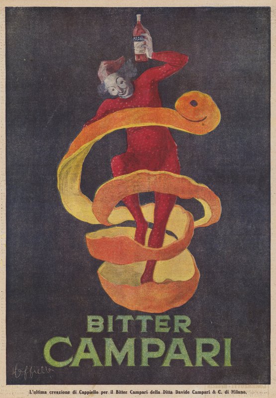 Bitter Campari da Leonetto Cappiello