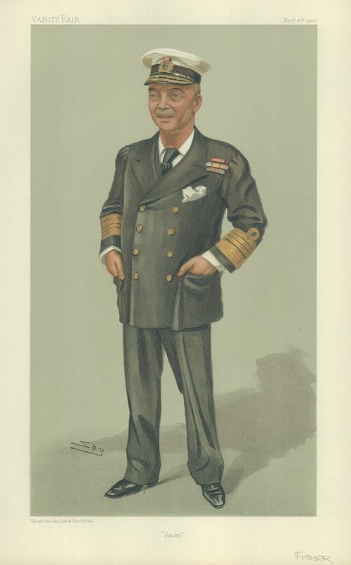 Ammiraglio Sir John Arbuthnot Fisher da Leslie Matthew Ward