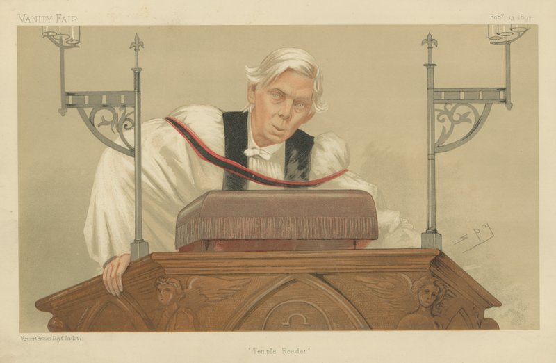 Canonico Alfred Ainger da Leslie Matthew Ward