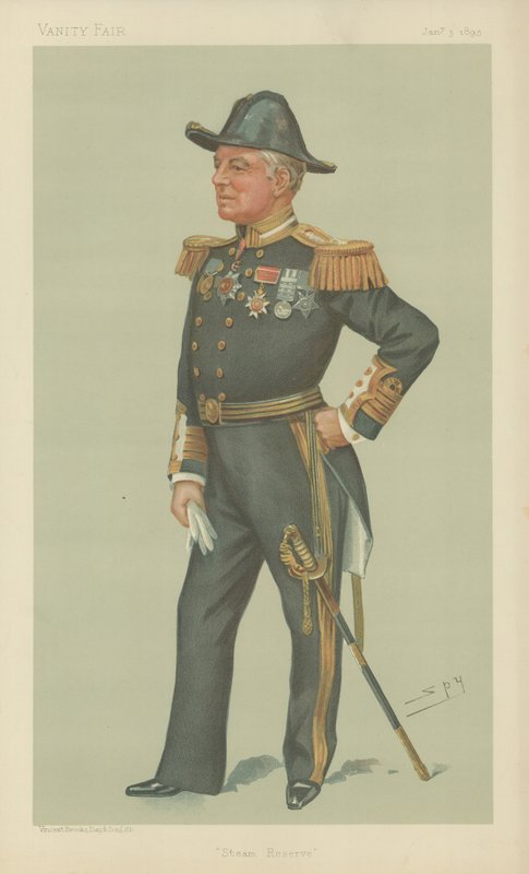 Capitano Lord Charles Beresford da Leslie Matthew Ward