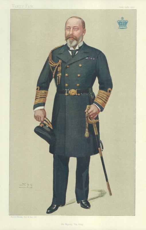 Sua Maestà Re Edoardo VII da Leslie Matthew Ward