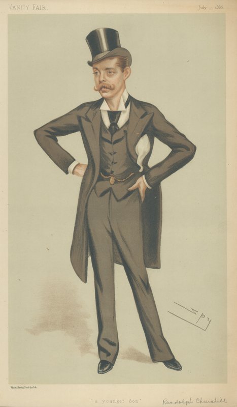 Lord Randolph Churchill da Leslie Matthew Ward