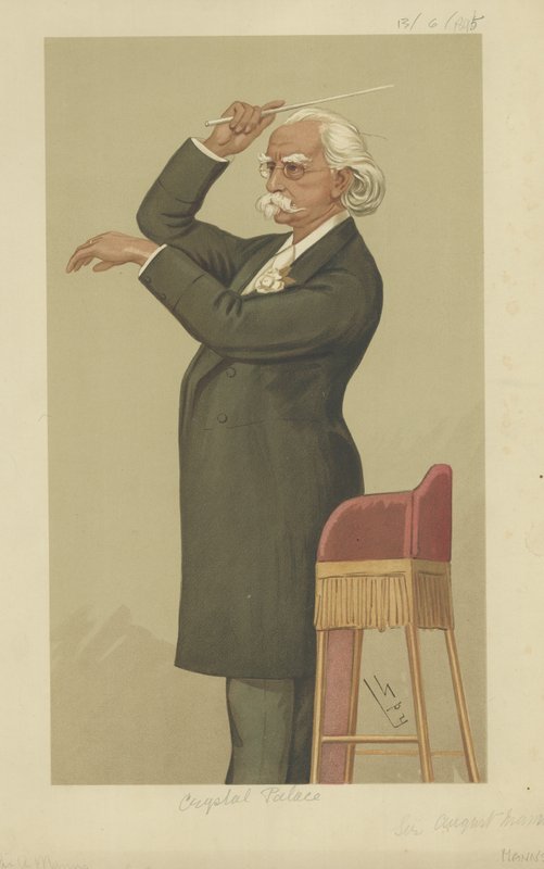 Mr August Manns da Leslie Matthew Ward