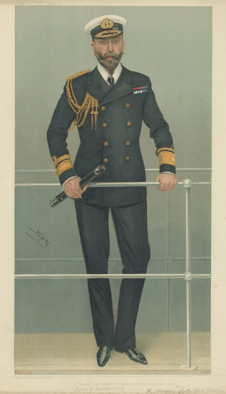 Principe Luigi di Battenberg da Leslie Matthew Ward
