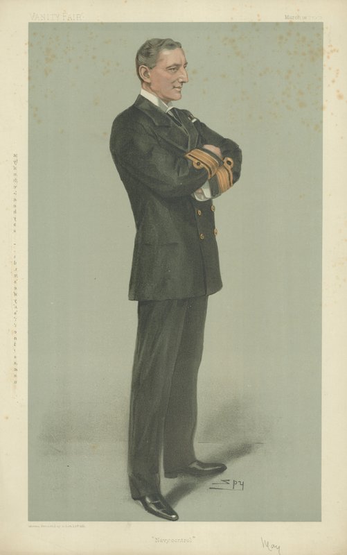 Retroammiraglio William Henry May da Leslie Matthew Ward