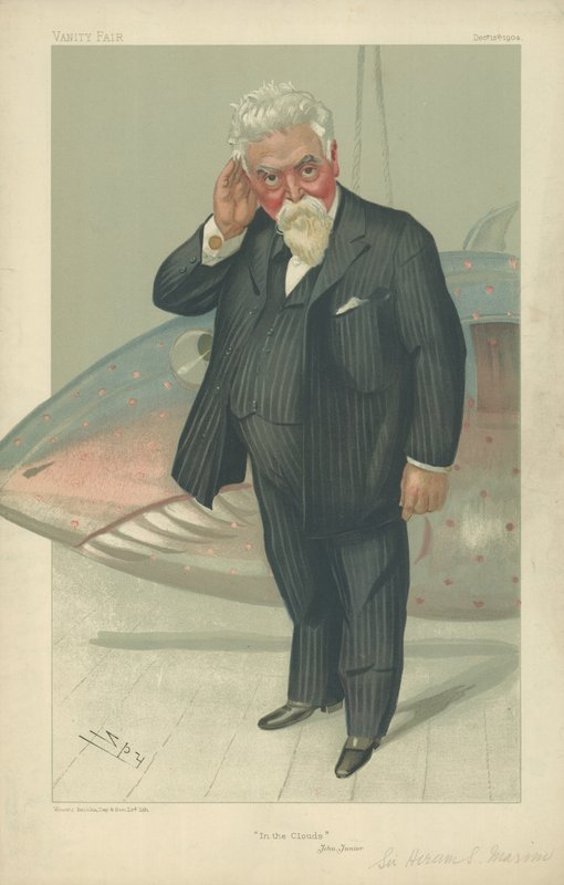 Sir Hiram Stevens Maxim da Leslie Matthew Ward