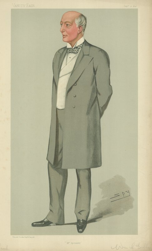 Il presidente William Gully da Leslie Matthew Ward