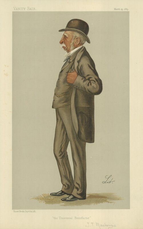 Mr J T Mackenzie di Kintail da Liborio Prosperi