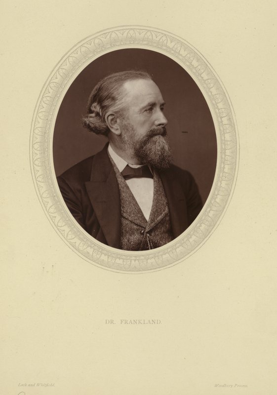 Ritratto di Sir Edward Frankland da Lock and Whitfield