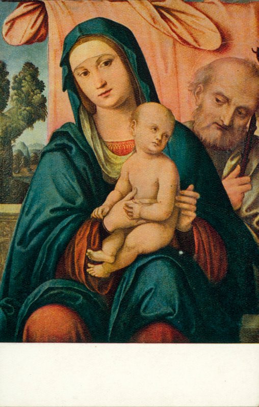 La Sacra Famiglia da Lorenzo Costa