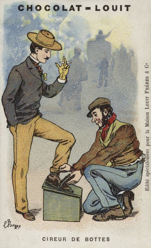 Lustrascarpe da Louis Borgex