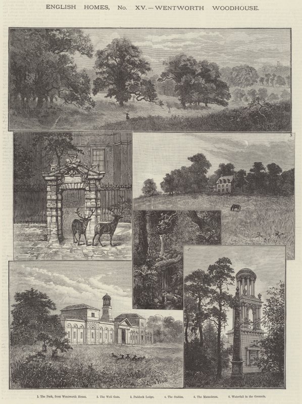 Wentworth Woodhouse da Louis Wain