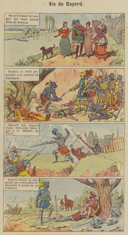 Vita di Bayard da Louis Charles (after) Bombled