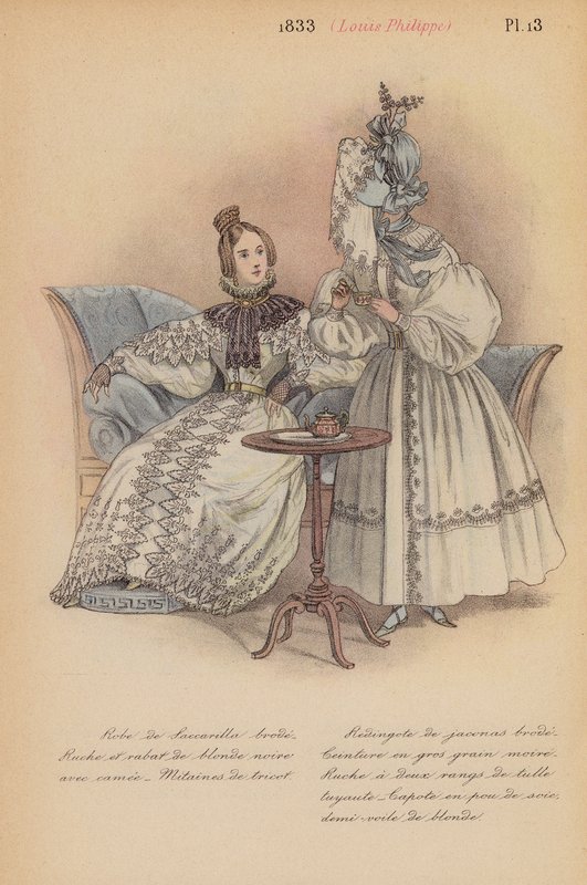 Moda francese: 1833, Luigi Filippo da Louis Colas