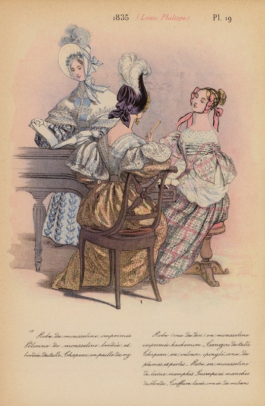Moda francese: 1835, Luigi Filippo da Louis Colas