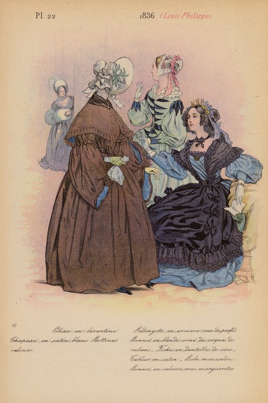 Moda francese: 1836, Luigi Filippo da Louis Colas