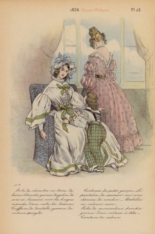 Moda francese: 1836, Luigi Filippo da Louis Colas
