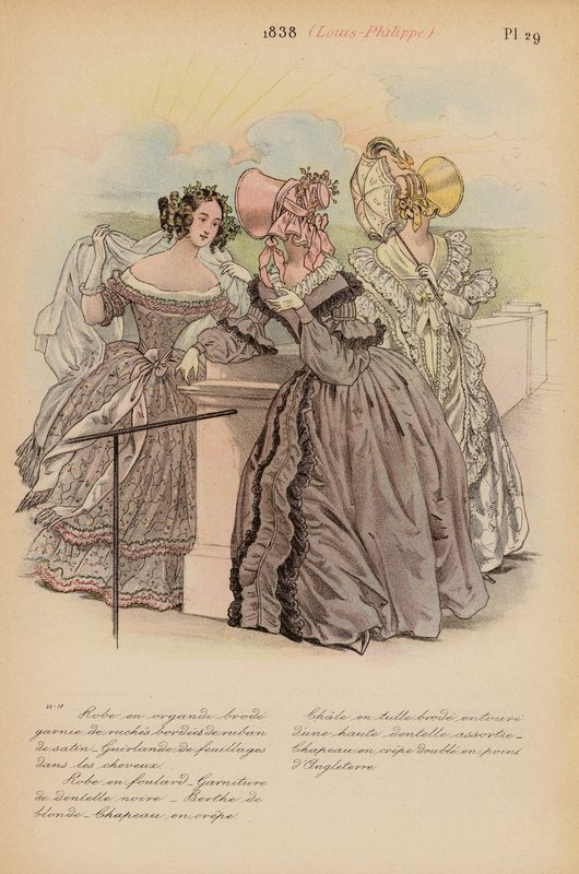 Moda francese: 1838, Luigi Filippo da Louis Colas