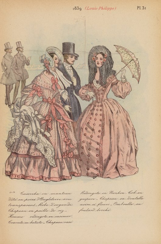 Moda francese: 1839, Luigi Filippo da Louis Colas