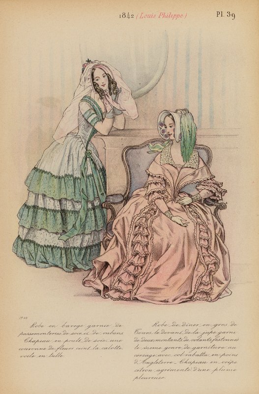 Moda francese: 1842, Luigi Filippo da Louis Colas