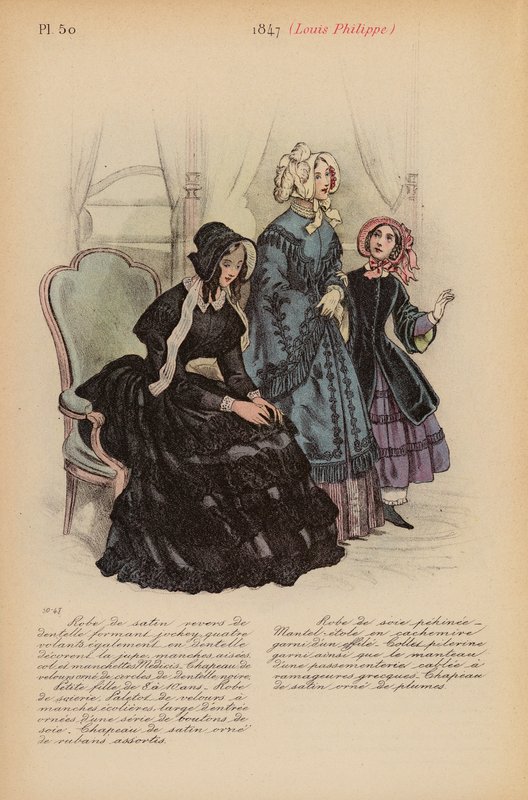 Moda francese: 1847, Luigi Filippo da Louis Colas