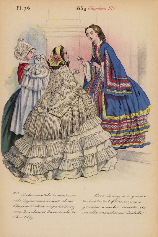 Moda francese: 1859, Napoleone III da Louis Colas