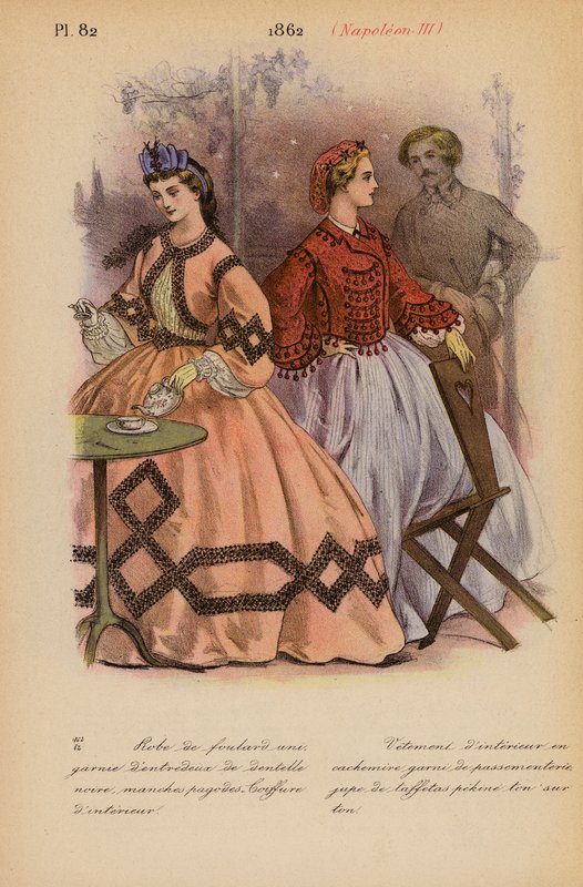 Moda francese: 1862, Napoleone III da Louis Colas
