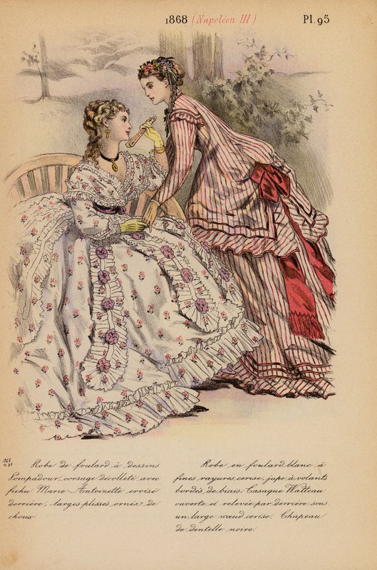 Moda francese: 1868, Napoleone III da Louis Colas