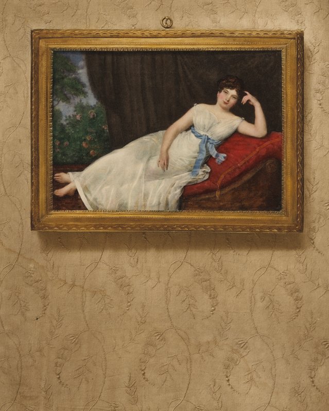 Ritratto di una signora, a riposo da Louis Francois Aubry