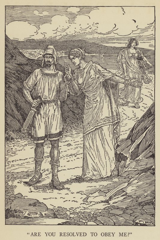Sei deciso a obbedirmi? da Louis John Rhead