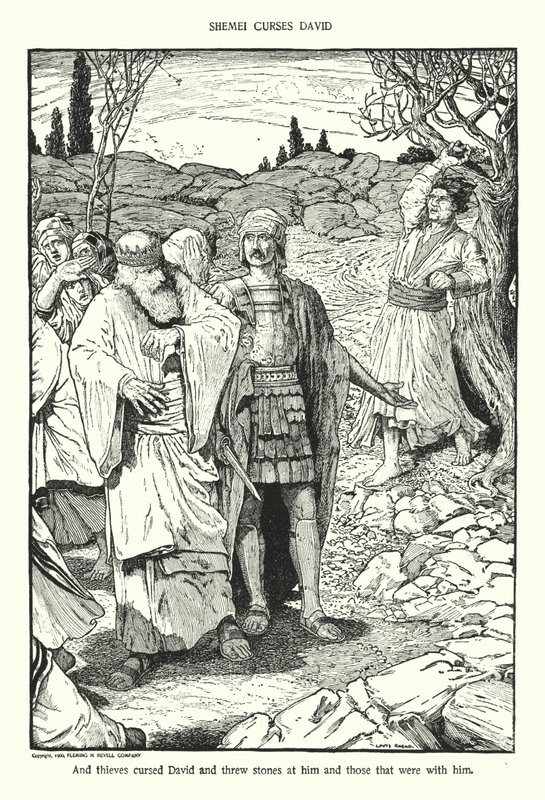 Shimei maledice Davide da Louis John Rhead