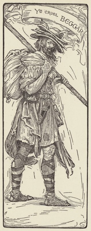 Il mendicante crudele da Louis John Rhead