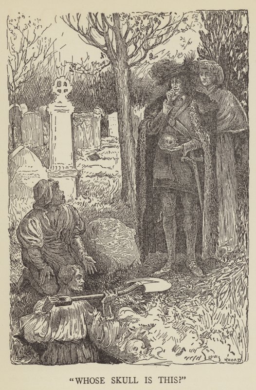 Di chi è questo teschio? da Louis John Rhead