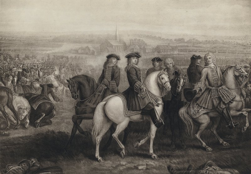 La battaglia di Blenheim da Louis Laguerre