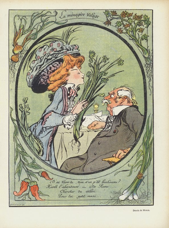 Illustrazione per Le Rire da Louis Morin